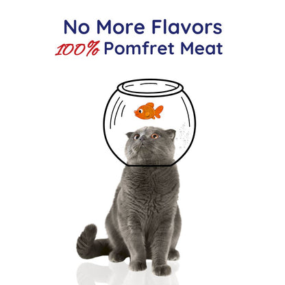 Lick in Joy Chicken with Pomfret Cat Treats 35g
