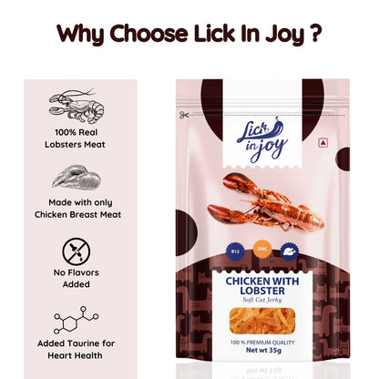 Lick in Joy, Chicken with Lobster 35 gm