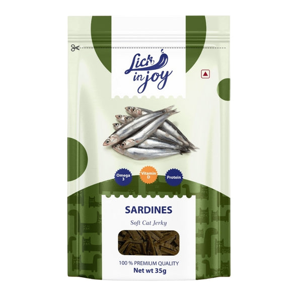 Lick in Joy Sardines Jerky - 35g