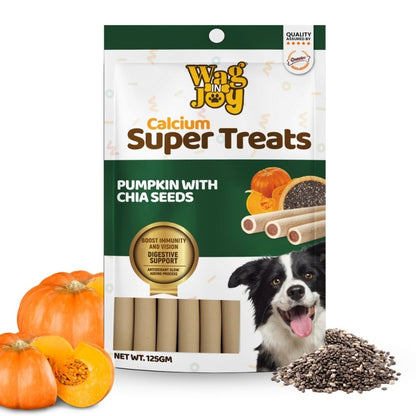 Calcium Super Treats - Pumpkin with Chia Seeds - 125gm