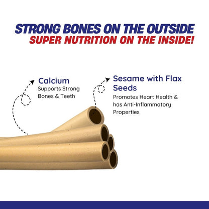 Calcium Super Treats - Sesame with Flax Seeds - 125gm