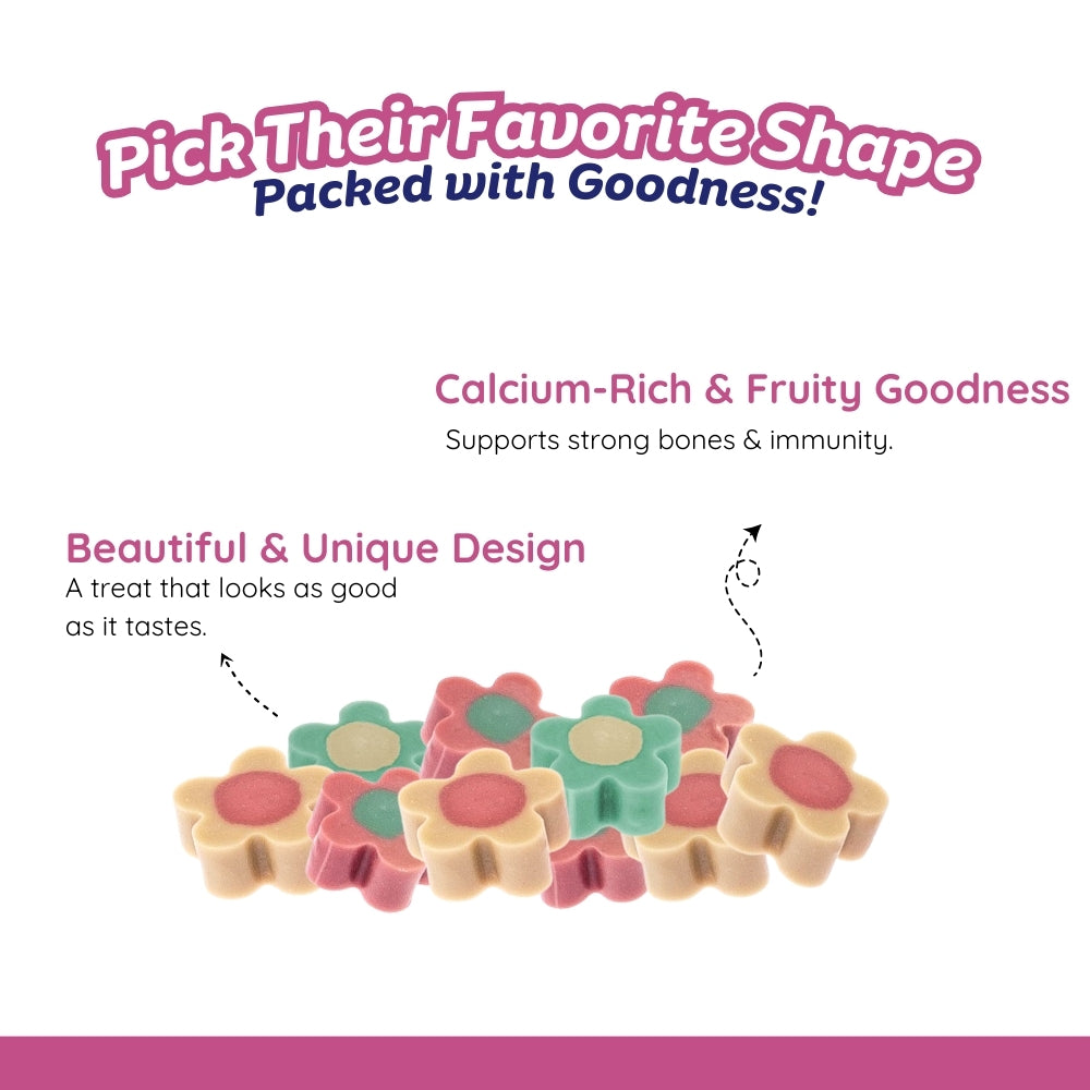 Fruit Magic Treats Flower-Shape 125gm