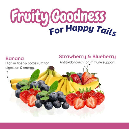 Fruit Magic Treats Knotted-Shape 125 gm