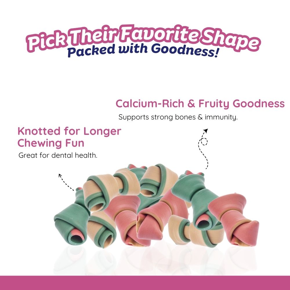 Fruit Magic Treats Knotted-Shape 125 gm