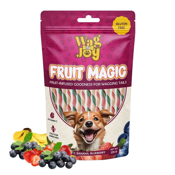 Fruit Magic Treats Twisted-Shape 125gm