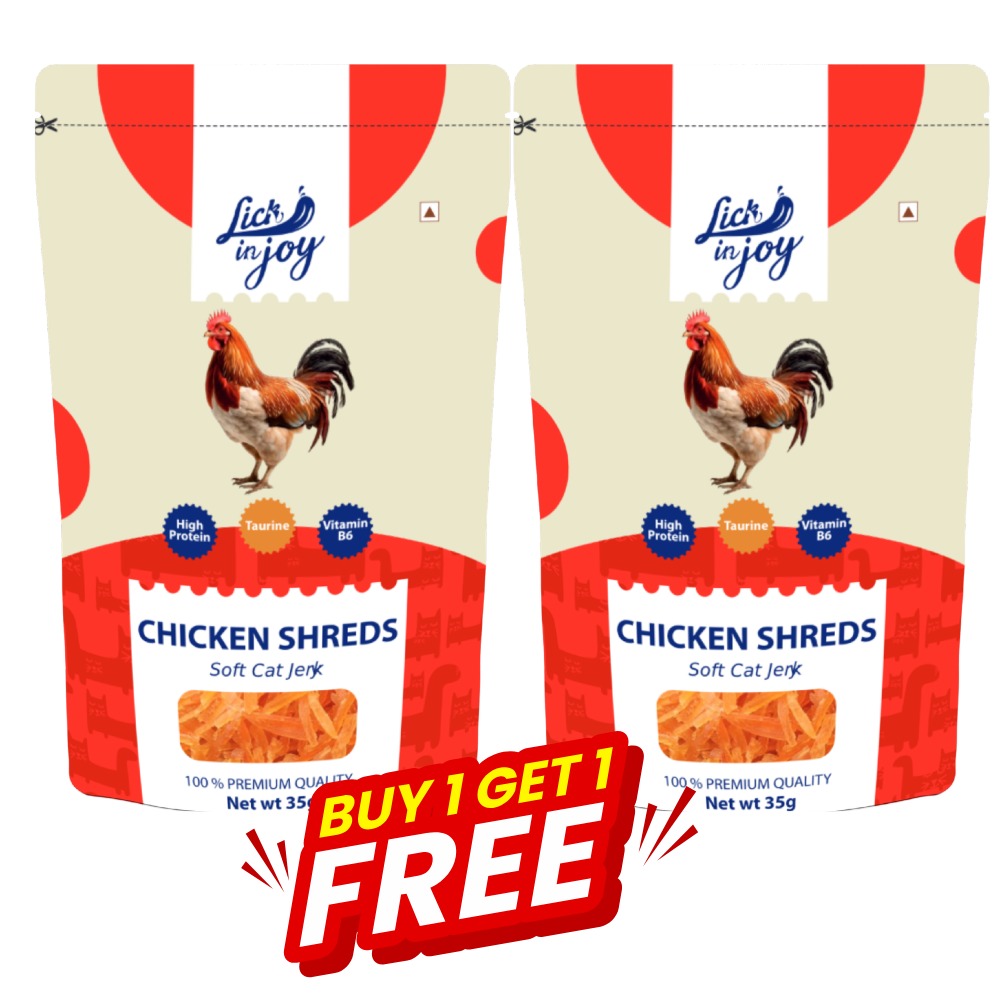 Lick in Joy Chicken Shreds Cat Treats 35g